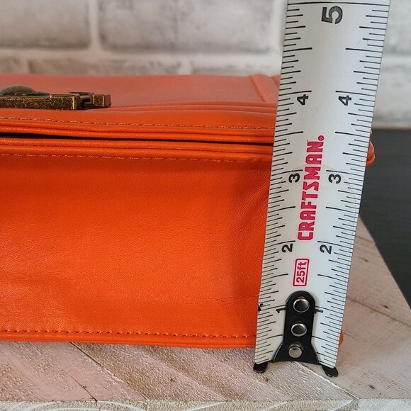 Donna Bella Designs Crossbody Bag Orange NWT - Picture 12 of 12
